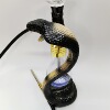 Arabic water smoke golden glasses snake mouth smoke, Shishia Hookah craftsman