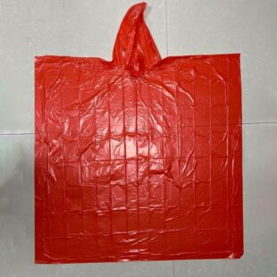 L Adult and Kidsren Outdoor Travel Disposable Portable Pe Poncho Emergency Poncho Factory Direct Delivery