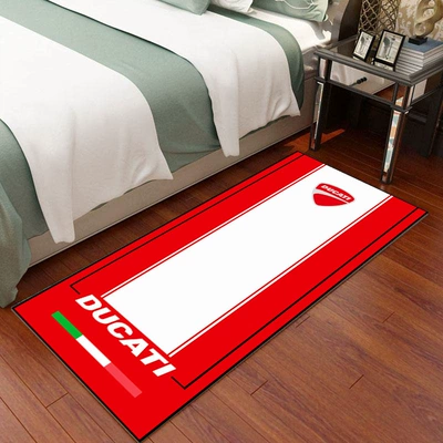 Logo Floor Mat Bedroom Stain-Resistant | Avtomobil döşəmə paspasları - mobike31-40120cm-crystal-velvet-dot-plastic-bottom