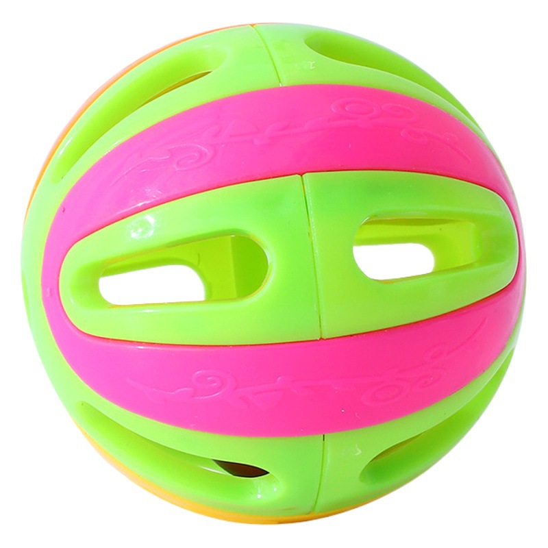 Nuevo en stock pipetao costura de colores Bell Ball gran gato de juguete auto-Hola Bell juguete para mascotas