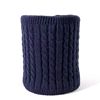 Winter warm scarf suitable for men and women, knitted keep warm windproof woolen street mask