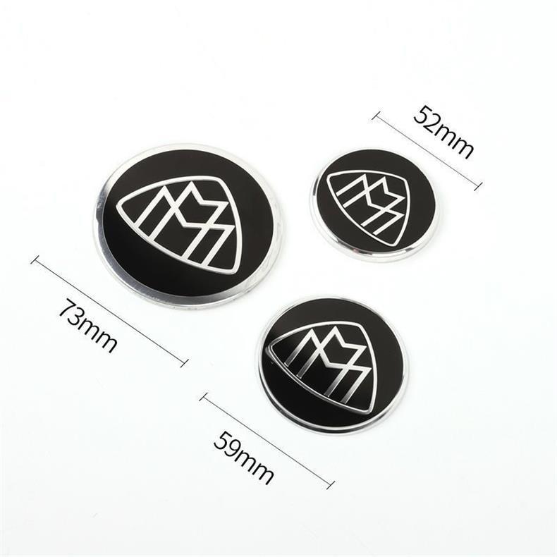 Suitable for Mercedes-Benz Maybach S-Class, used for modifying the S400 and S450 models, including side emblems, front and rear trunk emblems, and wheel hub covers