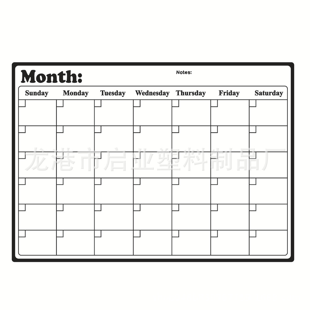 Amazon calendario magnético borrado en seco refrigerador magnético pizarra horario mensual borrable Calendario de autodisciplina semanal tablero de mensajes mensual