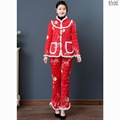 一整套东北大棉袄网红爆款中国风冬天睡衣冬季棉袄套装两件套保暖