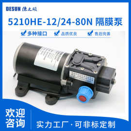 回流电动隔膜泵80瓦流量8L/MIN吸程1米抽汽油煤油柴油专用抽油泵
