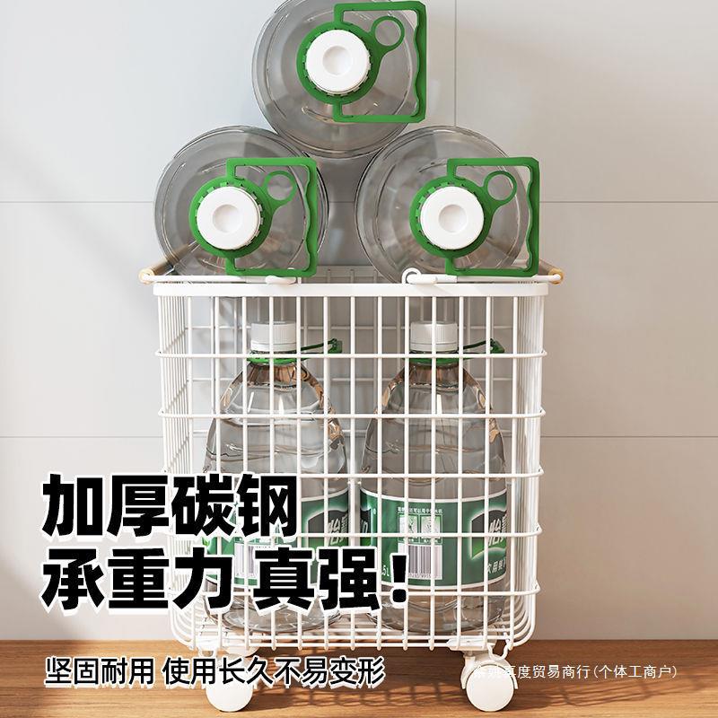 Small shelf on the bedside of the bed, the small shelf simple cotton shelf dirty cloth basket temporarily put clothes to storage 3