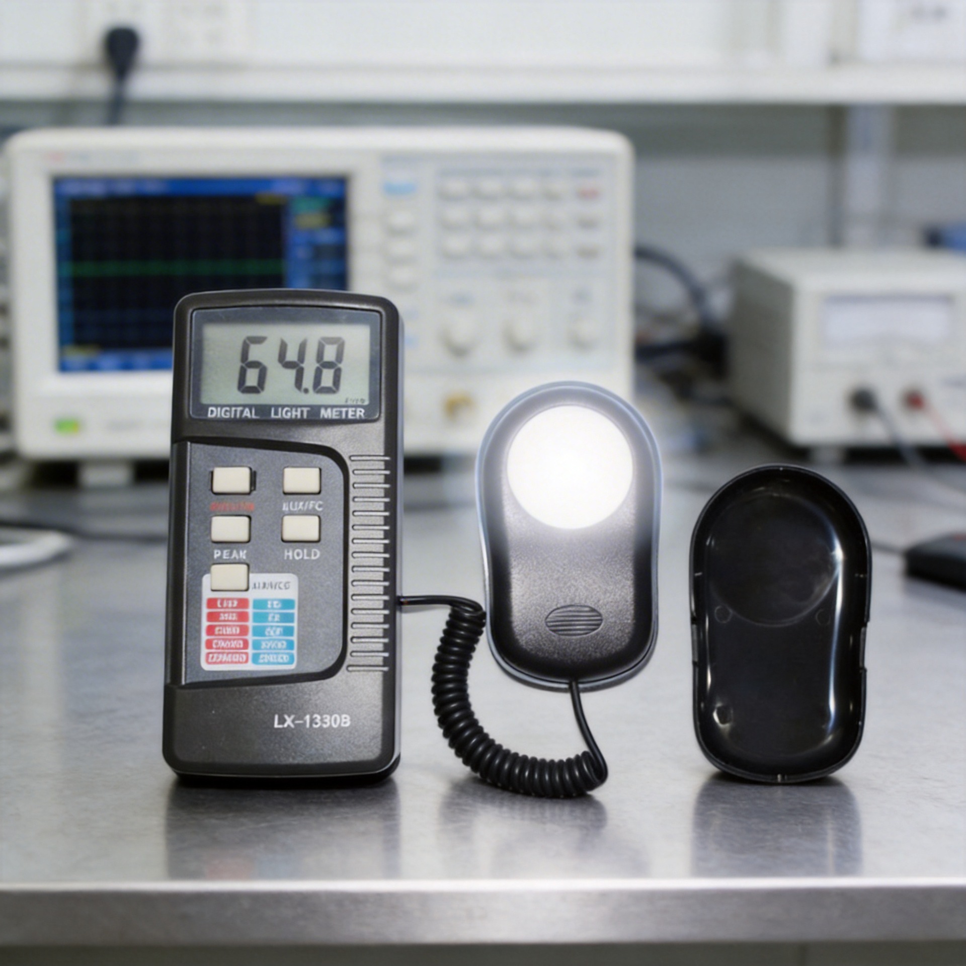深圳厂价现货批发中性/高灵敏度照度计/数字式光度计LX-1330B