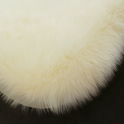 Bay Window, Double-Sided Gray-White Carpet, Car Carpet - off-white-little-cloud-9060cm