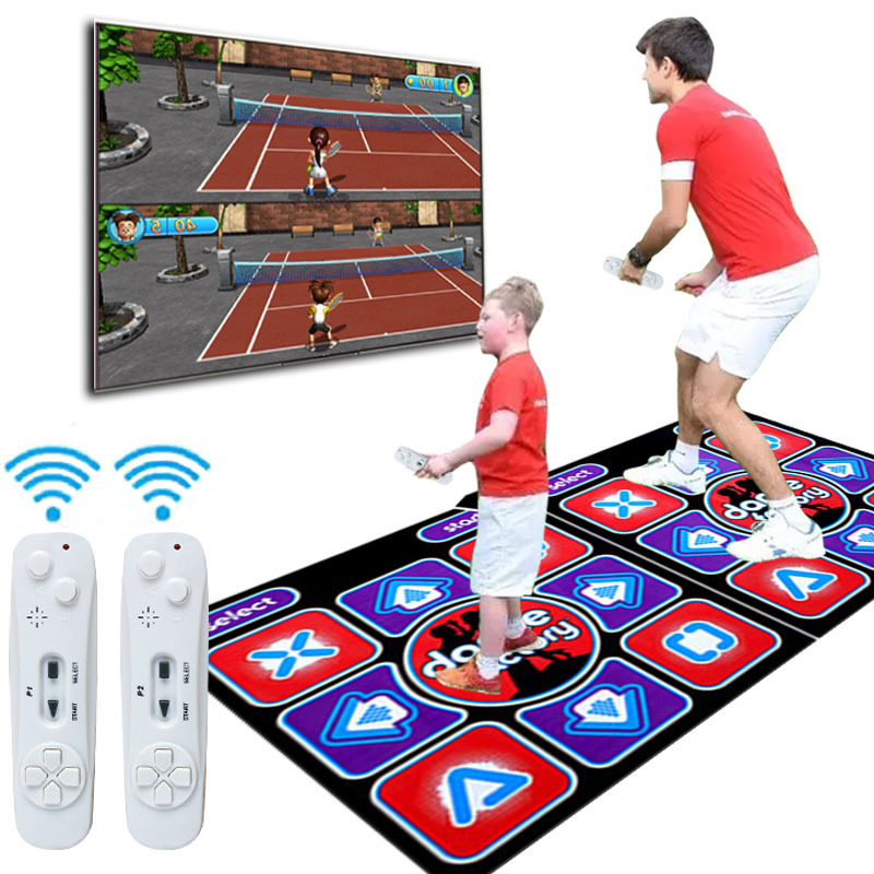Cross-border English version of tremolo with TV computer double somatosensory running dance blanket a generation of hair