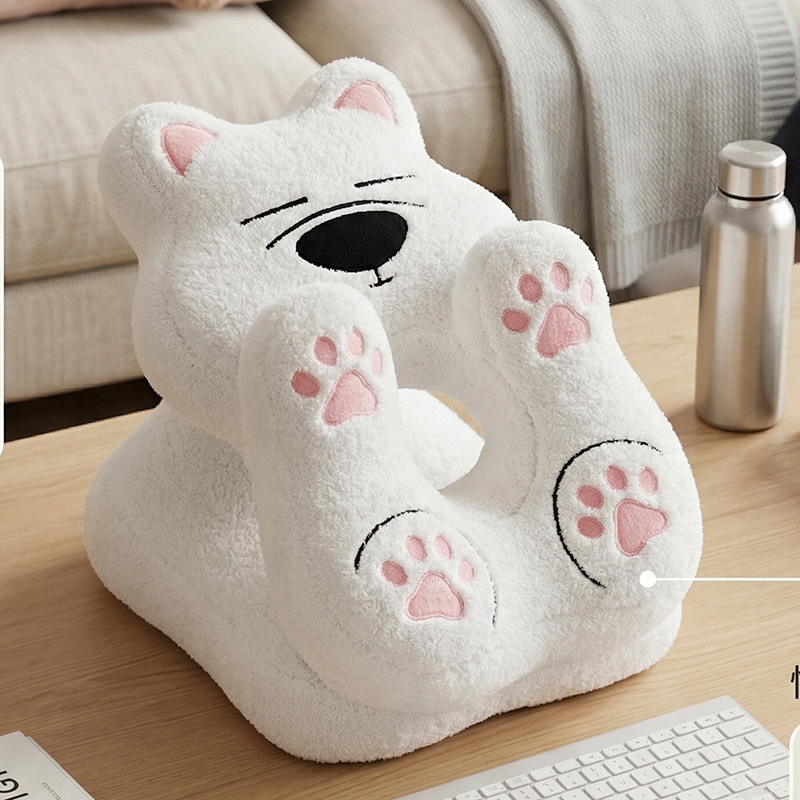 Almohada de Siesta para Escritorio de Felpa para Oficina y Escritorio