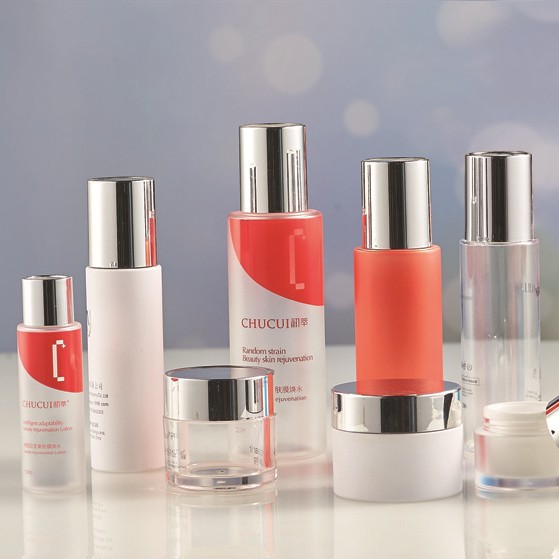 厂家直销高档化妆品护肤品乳液膏霜包装瓶PET厚壁直圆瓶纯露精华