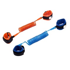 Child travel supplies anti-lost strap with pull cord anti-loss rope children anti-loss protective strap anti-wandering wristband