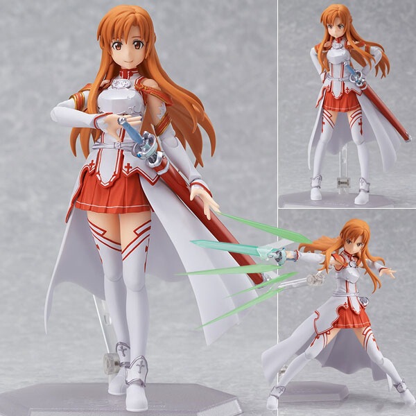 刀剑神域 figma174 桐人/178亚丝娜/248桐子桐谷和人 超可动手办|undefined