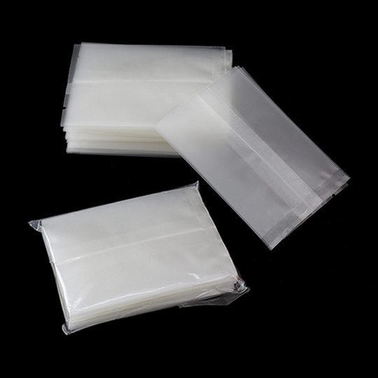 Spot machine sealed bag transparent frosted snowflake crisp baking food packaging bag snack bag biscuit heat sealed plastic bag