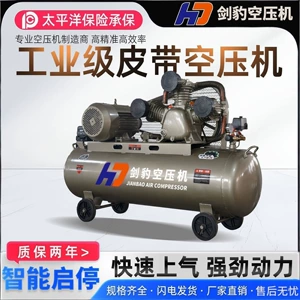 Real stone paint industrial air compressor, high-pressure air compressor for painting, 220V large and small air pumps, 380V for auto repair