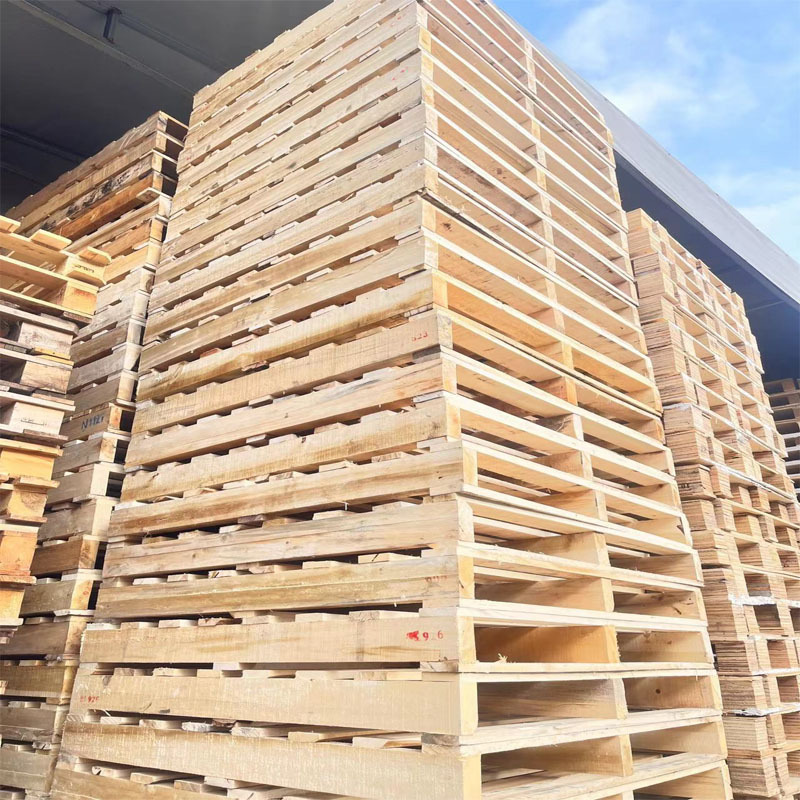 实木托盘1100*1100三档二手托盘