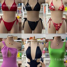 women's bikini swimsuit Ů��Ӿ���ԸбȻ�����������Ӿ��������