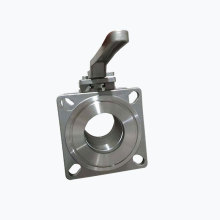 304/316不锈钢方形法兰手自一体槽车球阀油罐洒水车3寸DN50-100