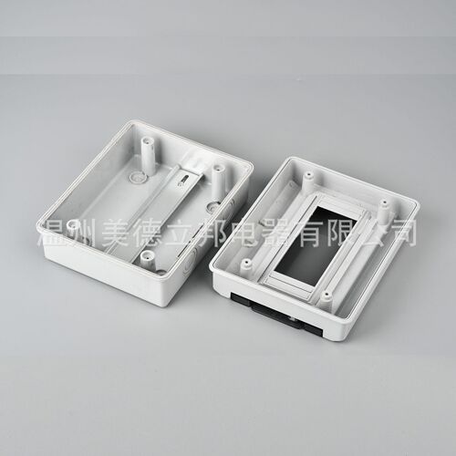 Outdoor waterproof and rainproof distribution box Indoor household plastic air switch box electric gate switch box exposed/concealed installation