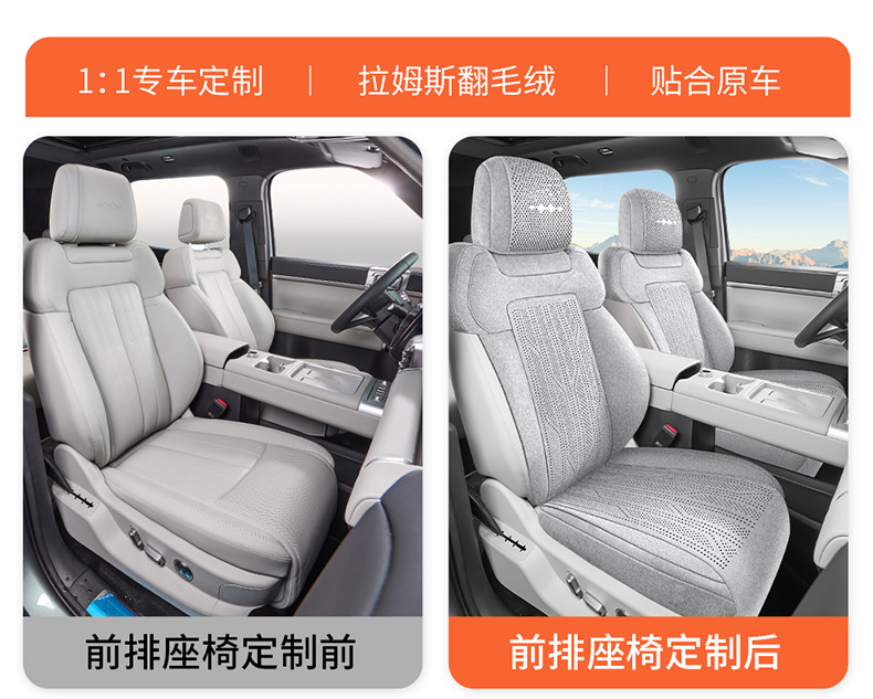 Suitable for Fangchengbao Titanium 3 Seat Cushion, Special Rams Seat Cushion, Perforated, Breathable, Non-Slip Seat Cover, Universal for All Seasons