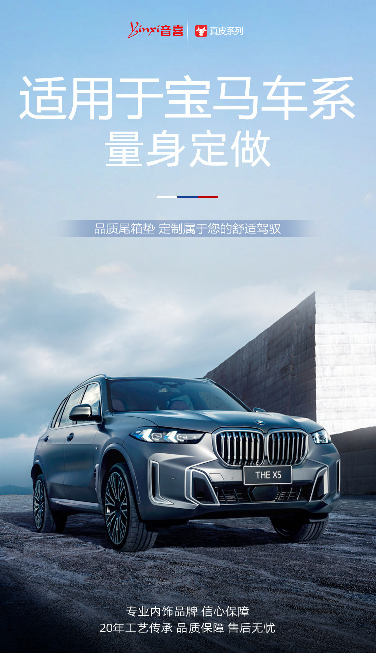 Bmw 5 Series 3 Series X3X1X5I3Mini530X7/4 Series 320/325Lix2X4X6 Trunk Mat Full Surround