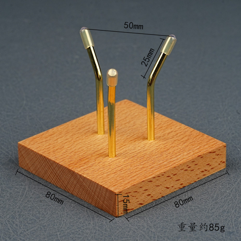 水晶簇水晶原石支架矿标原石支架水晶收纳摆件支架亚克力实木底座|undefined