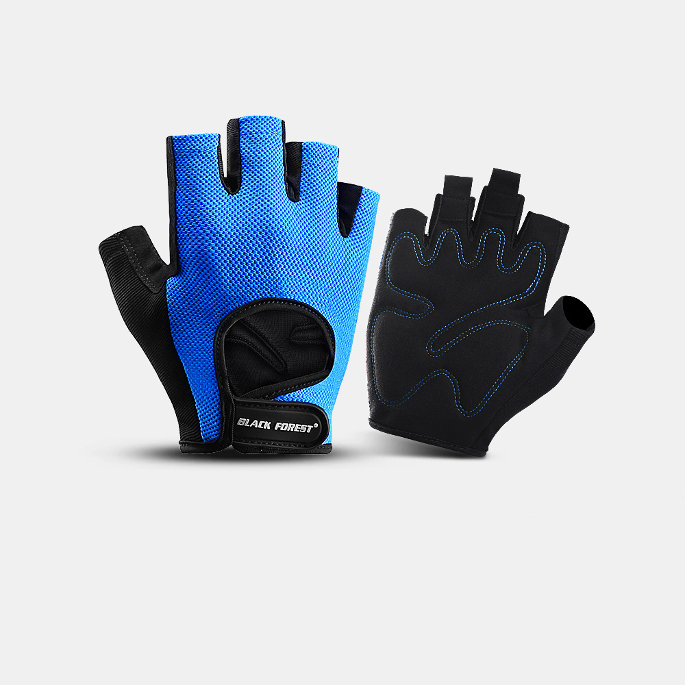 Guantes deportivos y de fitness para mujer, antideslizante, resistente al desgaste, a prueba de capullos, absorción de impactos, entrenamiento de yoga transpirable, guantes de ciclismo de medio dedo al por mayor