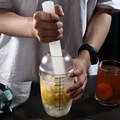 雪克杯专用防溅盖柠檬果汁调酒器大号盖子奶茶店设备全套小件用品