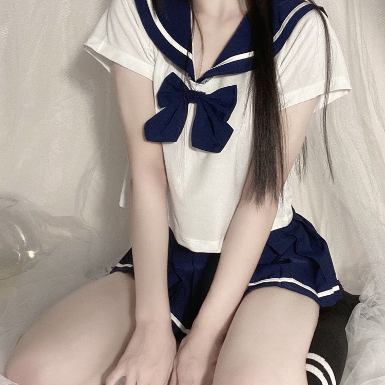 Wangchunshan Sexy Lingerie Jk Student Outfit Pure Desire Cute College Style Short Skirt Uniform Sailor Suit Skirt Wholesale