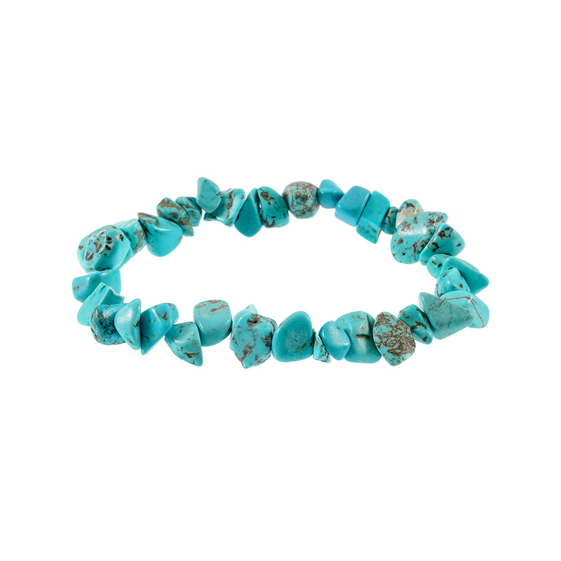 24g Weight Bracelets Classification Natural Stone, Elastic string Chain Material 1 Piece, 1 Set Quantity Holiday, Travel, Selfie Occasion natural stone, Filament Material Geometric Pattern Unisex Gender Beaded Design Vacation, Classic Style Style Vacation Classic Style Geometric Natural Stone Filament Gravel Wholesale Bracelets 1