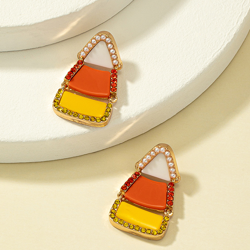 Geometric Pattern Fashion Geometric Alloy Plating Earrings
