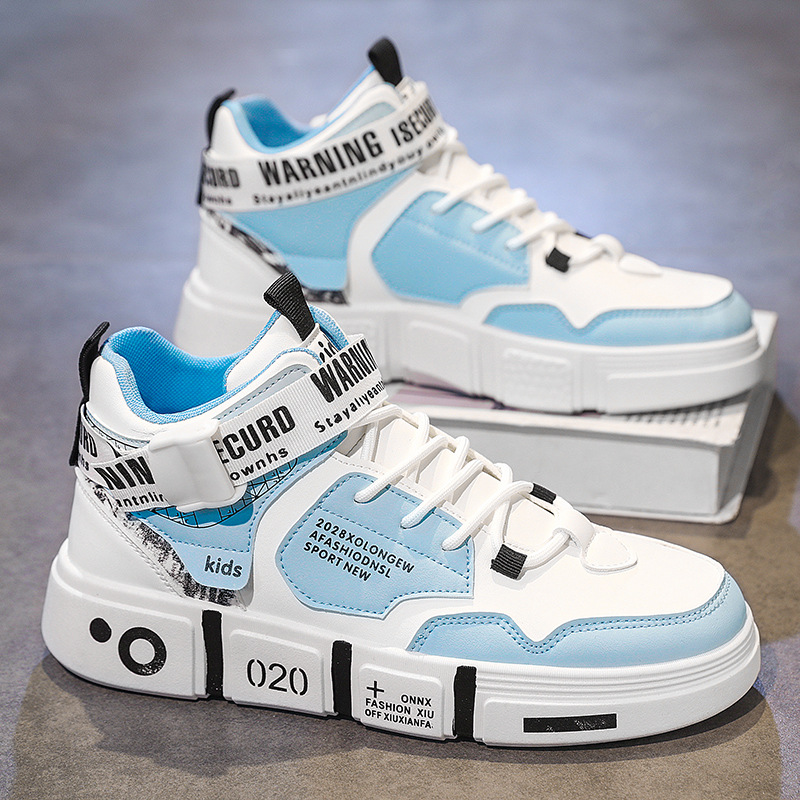 Herren Freizeitschuhe Im Koreanischen Stil High Top Sneakers_voghion.com