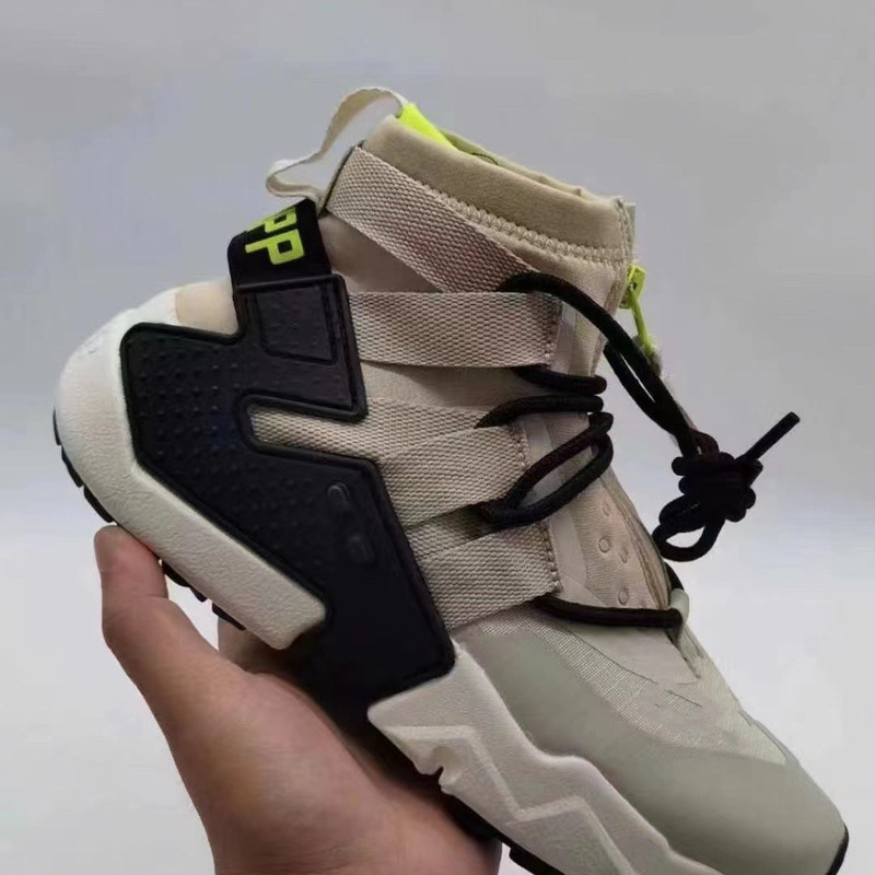 New Oreo Wallace Sixth Generation High-Top Black Warrior Functional Casual Sports Inner Heightening Men's and Women's Running Shoes New Oreo Wallace Sixth Generation High-Top Black Warrior Functional Casual Sports Inner Heightening Men's and Women's Running Shoes