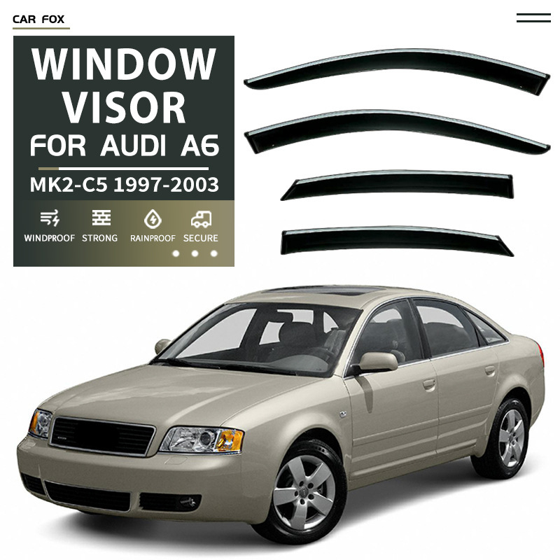 Suitable for Imported Short Shaft Audi A6 Sedan Rain Shield Audi A6 Swb Window Visor