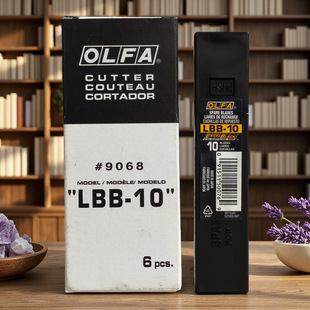 �ձ�olfa�����A������18mm��ɫ��Ƭ�h����Q��Ƭ10Ƭ�blbb-10��̖