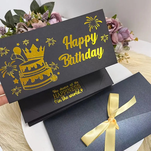 New Foreign Trade Products in Stock Cash Holders Birthday Bronzing Wedding Blessing Wallet Creative Red Envelope Gift