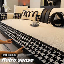 中古风法式沙发垫2025新款雪尼尔轻奢高级感四季通用防滑套罩盖巾