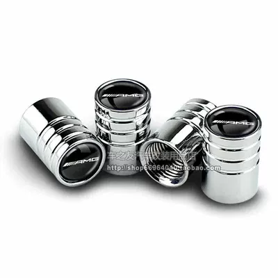 valve | Valve Caps, Metal Gla - classic-model-amg-silver-4-pieces