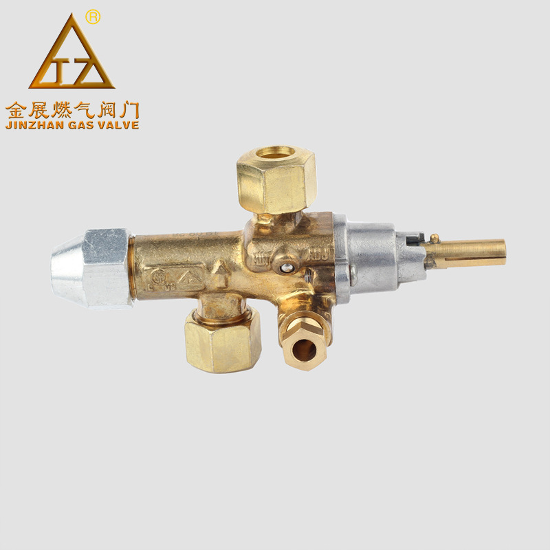 商用煲仔炉燃气安全阀西厨酒店厨具炉灶带长明火铜熄火保护阀门