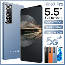 厂家批发5.5寸新款Rino7 Pro跨境专供低价智能手机安卓手机联通3G