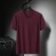Cool Summer Thin Fashionable Fat Man Plus Fat Man Plus Fat Man Short-sleeved T-shirt Men's Loose plus size Men's Youth V-neck Half-sleeved Shirt