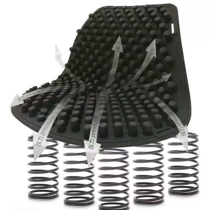 Breathable and Heat-Insulating Motorcycle Seat Cushion, Suitable for All Seasons, Soft Rubber Electric Vehicle Seat Cushion, Shock-Absorbing and Waterproof Motorcycle Seat Cushion