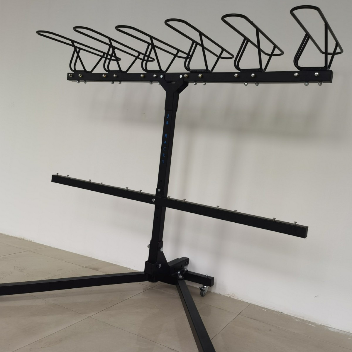Factory Price Hanging Device Bicycle Rack Carbon Steel Car Storage Ladder Bicycle Carrier with 4 5 6 Bicycles