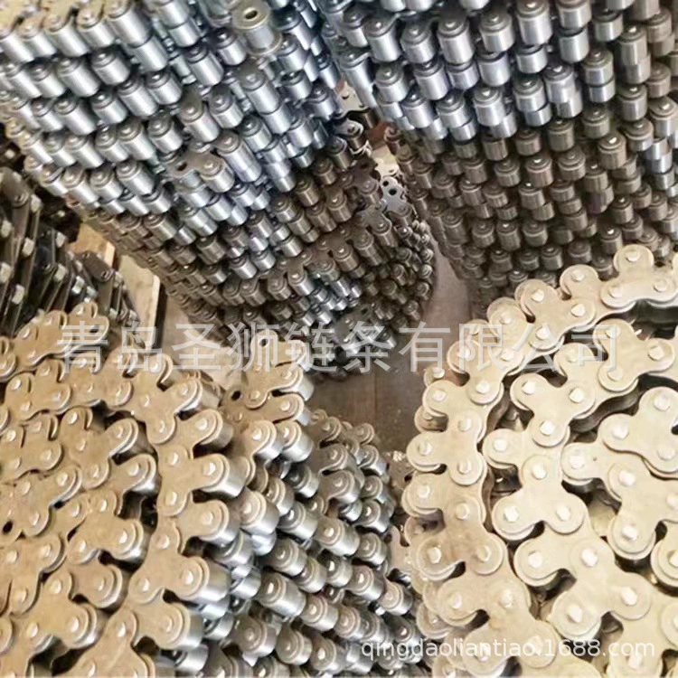 Цепь с верхним роликом с коротким шагом, двойной шаг конвейера, Однорядный двойной ряд-специальная цепь конвейера с двойной скоростью LTR