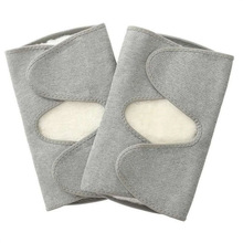 厂家批发 皮毛一体护膝 男女羊毛护膝 羊皮搭扣护膝 保暖柔软