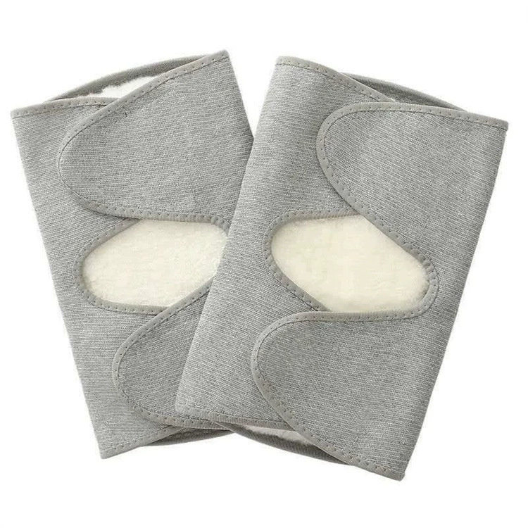 Оптовая Продажа с фабрики меховые Интегрированные наколенники мужские и женские шерстяные наколенники из овчины с пряжкой наколенники теплые и мягкие