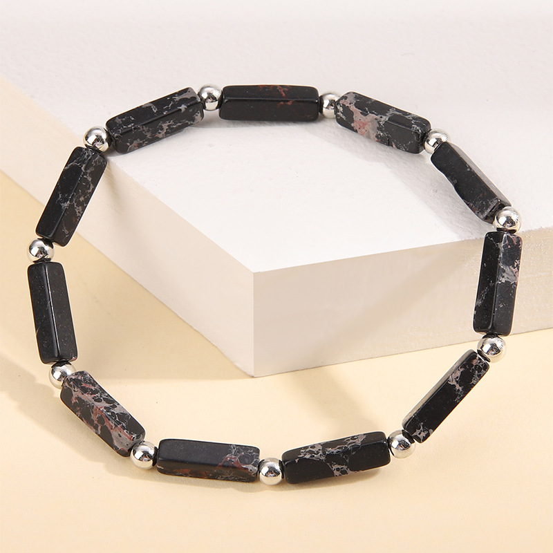 Fashion Geometric Stone Plating Bracelets 1 Piece