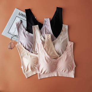 Sedna 6158 Lanjing Modal Latex Cup Large Rich Sister Bra Gentle Skin Breathable Healthy Underwear