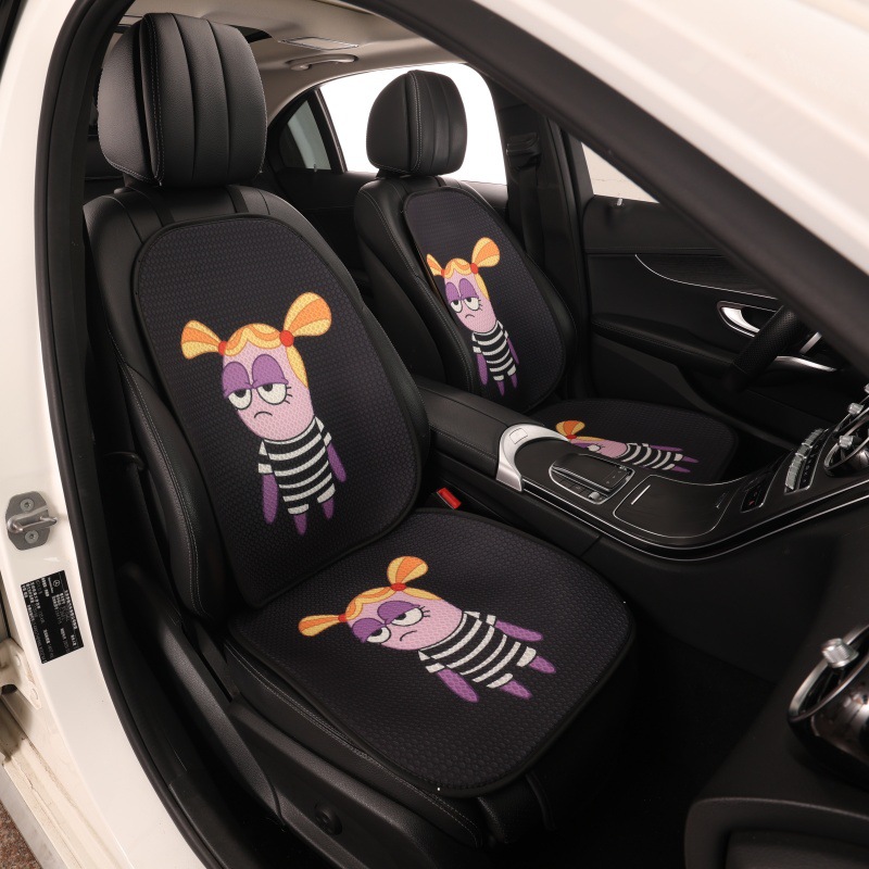 Spongebob Cartoon Car Seat Cushion, Summer All-Season Universal Ventilated and Breathable Seat Cushion, Personalized Summer Seat Cushion