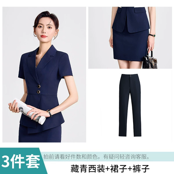 Tibetan blue suit+pants+skirt